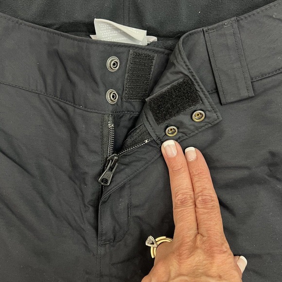 Columbia Omni Heat Snowboarding Ski Snow Pants Women Small Short Petite Black - Picture 6 of 15